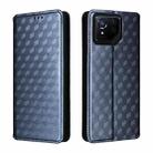 For Asus ROG Phone 8 / ROG Phone 8 Pro Cubic Grid Texture Flip Leather Phone Case(Blue) - 2