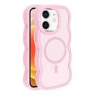 For iPhone 12 / 12 Pro Skin Feel MagSafe Phone Case(Pink) - 1