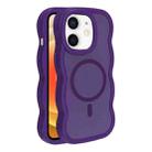 For iPhone 12 / 12 Pro Skin Feel MagSafe Phone Case(Purple) - 1