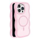 For iPhone 12 Pro Max Skin Feel MagSafe Phone Case(Pink) - 1