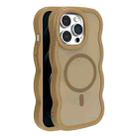 For iPhone 12 Pro Max Skin Feel MagSafe Phone Case(Gold) - 1