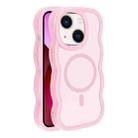 For iPhone 14 / 13 Skin Feel MagSafe Phone Case(Pink) - 1