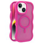 For iPhone 14 / 13 Skin Feel MagSafe Phone Case(Rose Red) - 1