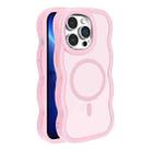 For iPhone 13 Pro Skin Feel MagSafe Phone Case(Pink) - 1