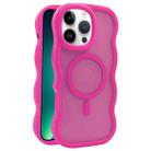 For iPhone 13 Pro Max Skin Feel MagSafe Phone Case(Rose Red) - 1