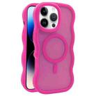 For iPhone 14 Pro Skin Feel MagSafe Phone Case(Rose Red) - 1