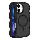 For iPhone 16 Plus Skin Feel MagSafe Phone Case(Black) - 1