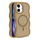 For iPhone 16 Plus Skin Feel MagSafe Phone Case(Gold) - 1