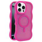 For iPhone 16 Pro Skin Feel MagSafe Phone Case(Rose Red) - 1