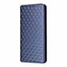 For ZTE Blade A35e Global / Z2466 Cubic Grid Texture Flip Leather Phone Case(Blue) - 2