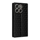 For ZTE Blade V70 4G / nubia V70 4G Cubic Grid Texture Flip Leather Phone Case(Black) - 3