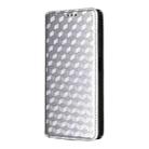 For ZTE Blade V70 Design 4G Cubic Grid Texture Flip Leather Phone Case(Silver) - 2