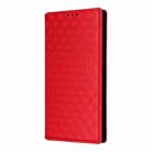 For ZTE Nubia S 5G / A403ZT Cubic Grid Texture Flip Leather Phone Case(Red) - 2