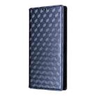 For ZTE Nubia S 5G / A403ZT Cubic Grid Texture Flip Leather Phone Case(Blue) - 2