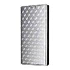 For ZTE Nubia S 5G / A403ZT Cubic Grid Texture Flip Leather Phone Case(Silver) - 2
