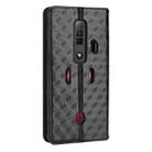 For ZTE nubia RedMagic 7 Cubic Grid Texture Flip Leather Phone Case(Black) - 3