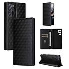 For ZTE nubia RedMagic 9 Pro / 9 Pro+ Cubic Grid Texture Flip Leather Phone Case(Black) - 1