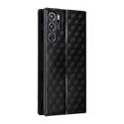 For ZTE nubia RedMagic 9 Pro / 9 Pro+ Cubic Grid Texture Flip Leather Phone Case(Black) - 3