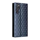 For ZTE nubia RedMagic 9 Pro / 9 Pro+ Cubic Grid Texture Flip Leather Phone Case(Blue) - 3