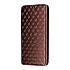 For ZTE nubia Music 2 Cubic Grid Texture Flip Leather Phone Case(Brown) - 2