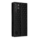 For ZTE nubia RedMagic 10 Pro / 10 Pro+ Cubic Grid Texture Flip Leather Phone Case(Black) - 3