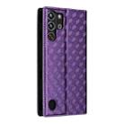 For ZTE nubia RedMagic 10 Pro / 10 Pro+ Cubic Grid Texture Flip Leather Phone Case(Purple) - 3