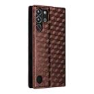 For ZTE nubia RedMagic 10 Pro / 10 Pro+ Cubic Grid Texture Flip Leather Phone Case(Brown) - 3