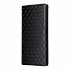 For ZTE nubia RedMagic 10 Air Cubic Grid Texture Flip Leather Phone Case(Black) - 2