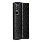 For ZTE nubia RedMagic 10 Air Cubic Grid Texture Flip Leather Phone Case(Black) - 3