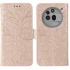 For Nothing Phone 3a Pro Lace Flower Embossing Flip Leather Phone Case(Rose Gold) - 1