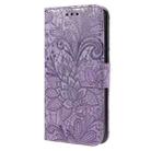 For Nothing CMF Phone 2 Pro Lace Flower Embossing Flip Leather Phone Case(Purple) - 2
