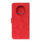 For OnePlus 7T KHAZNEH Retro Texture PU + TPU Horizontal Flip Leather Case with Holder & Card Slots & Wallet(Red) - 3