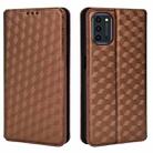For Oukitel K9 Pro Cubic Grid Texture Flip Leather Phone Case(Brown) - 2