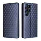 For Oukitel C61 / C61 Pro Cubic Grid Texture Flip Leather Phone Case(Blue) - 2