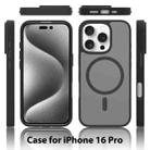 For iPhone 16 Pro Skin Feel TPU Hybrid PC MagSafe Phone Case(Blue) - 2