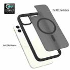 For iPhone 11 / XR Skin Feel TPU Hybrid PC MagSafe Phone Case(Blue) - 3
