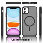 For iPhone 11 / XR Skin Feel TPU Hybrid PC MagSafe Phone Case(Purple) - 2