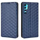 For TCL 20 Pro 5G Cubic Grid Texture Flip Leather Phone Case(Blue) - 2