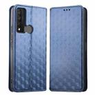 For TCL 20 XE Cubic Grid Texture Flip Leather Phone Case(Blue) - 2