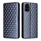 For TCL 50 LE / K23 / K24 Cubic Grid Texture Flip Leather Phone Case(Blue) - 2