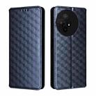 For TCL 50 XL 5G Cubic Grid Texture Flip Leather Phone Case(Blue) - 2