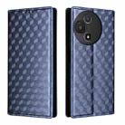 For TCL 60 5G / TCL 60R 5G Cubic Grid Texture Flip Leather Phone Case(Blue) - 2