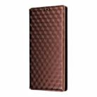 For TCL 60 NxtPaper Cubic Grid Texture Flip Leather Phone Case(Brown) - 2