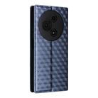 For TCL 605 / 60 SE Cubic Grid Texture Flip Leather Phone Case(Blue) - 3