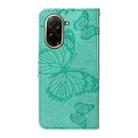For Redmi A5 4G 173.3mm 3D Butterfly Embossed Pattern Flip Leather Phone Case(Green) - 3