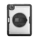 For iPad Air 2022 10.9 / Pro 11 2022 Honeycomb Hand Grip Turntable Stand Tablet Case(Transparent) - 2