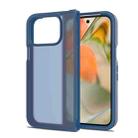 For Google Pixel 9 Pro Fold Skin Feel TPU Hybrid PC Phone Case(Blue) - 1