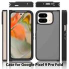 For Google Pixel 9 Pro Fold Skin Feel TPU Hybrid PC Phone Case(Blue) - 2