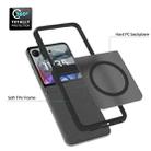 For Motorola Razr 50 Skin Feel TPU Hybrid PC MagSafe Phone Case(Black) - 3