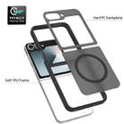 For Samsung Galaxy Z Flip6 Skin Feel TPU Hybrid PC MagSafe Phone Case(Blue) - 3